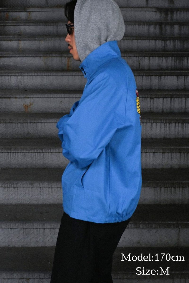 画像6: Powell Peralta Winged Ripper Jacket Postal Blue (6)