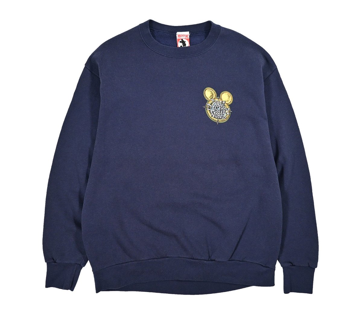 画像1: Used Disney Print Sweat Shirt made in USA (1)