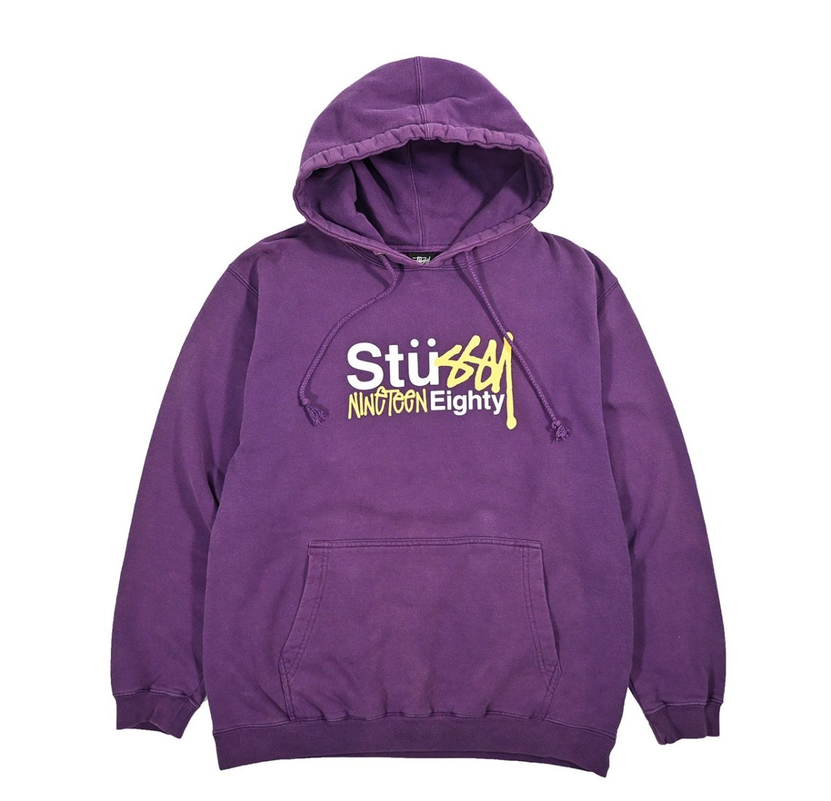 画像1: Used Stussy Sweat Hoodie made in USA (1)