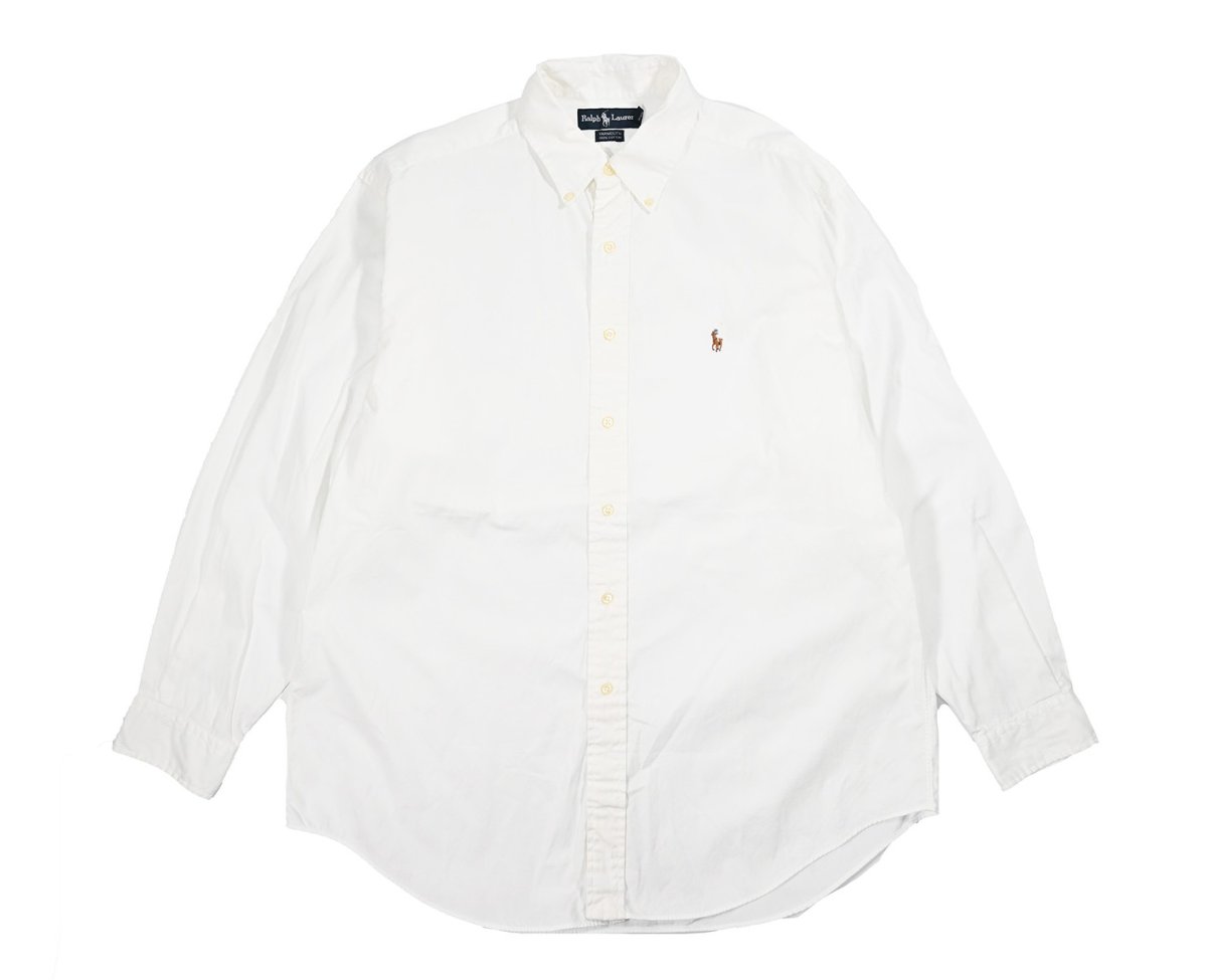 画像1: Used Ralph Lauren B/D Shirt "Yarmouth" (1)