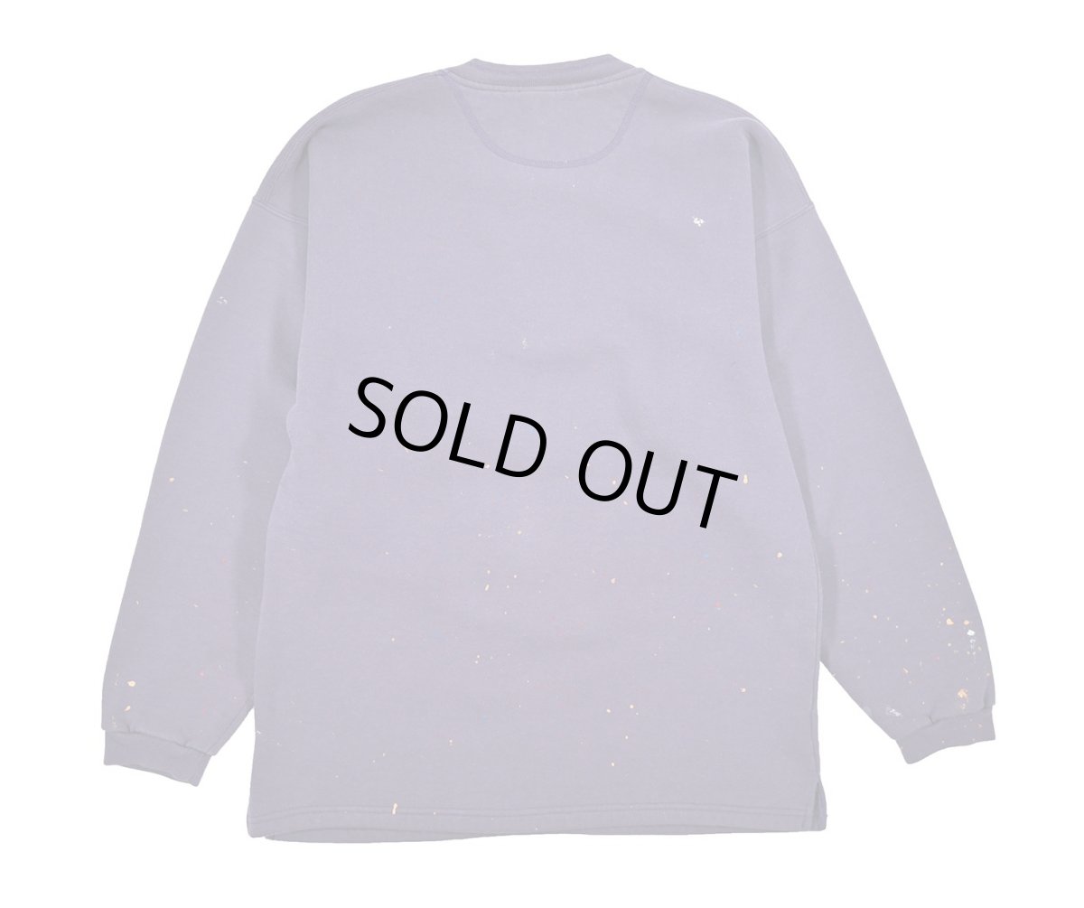 画像2: Used Russell Athletic Henley Neck Sweat Shirt made in USA (2)