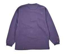 画像2: Used Russell Athletic Henley Neck Sweat Shirt made in USA (2)
