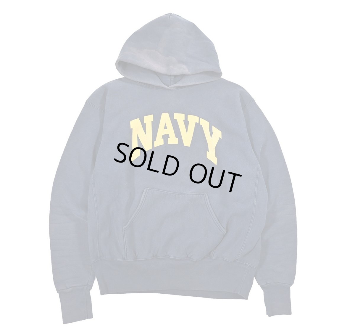 画像1: Used Us Navy Sweat Hoodie made in USA (1)