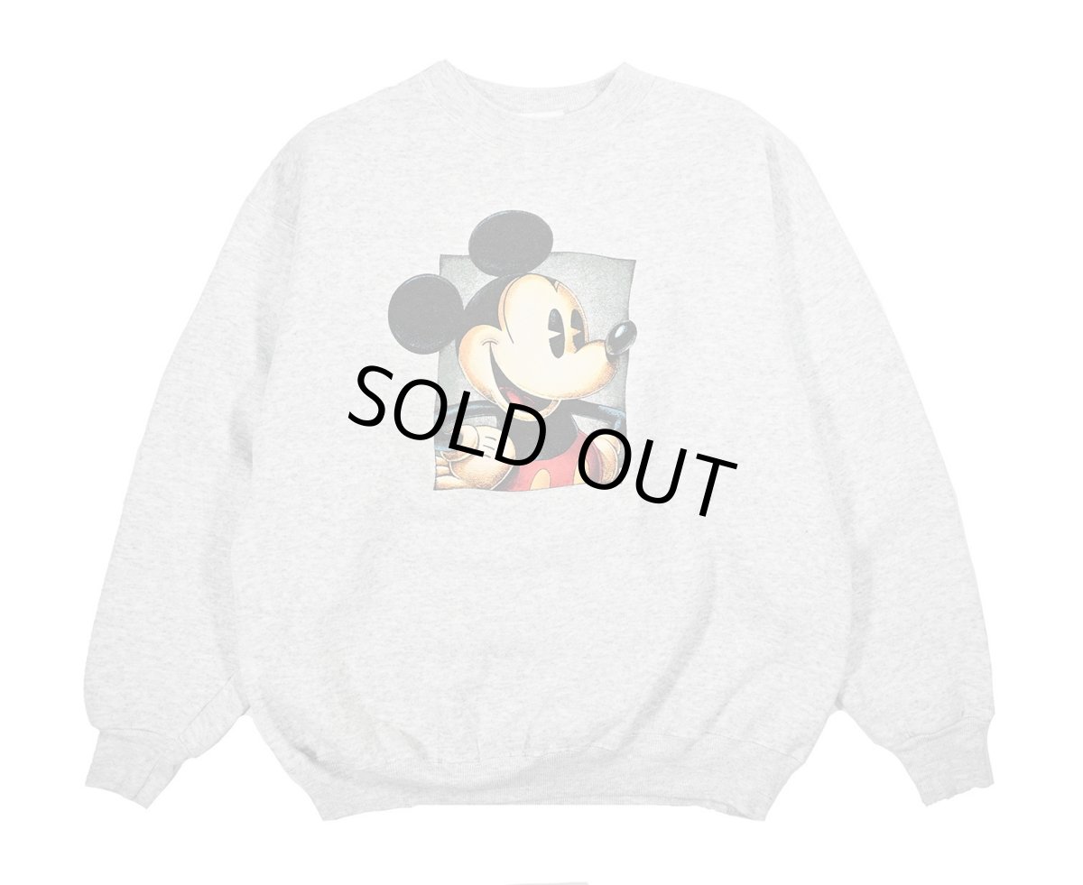画像1: Used Disney Print Sweat Shirt made in USA (1)