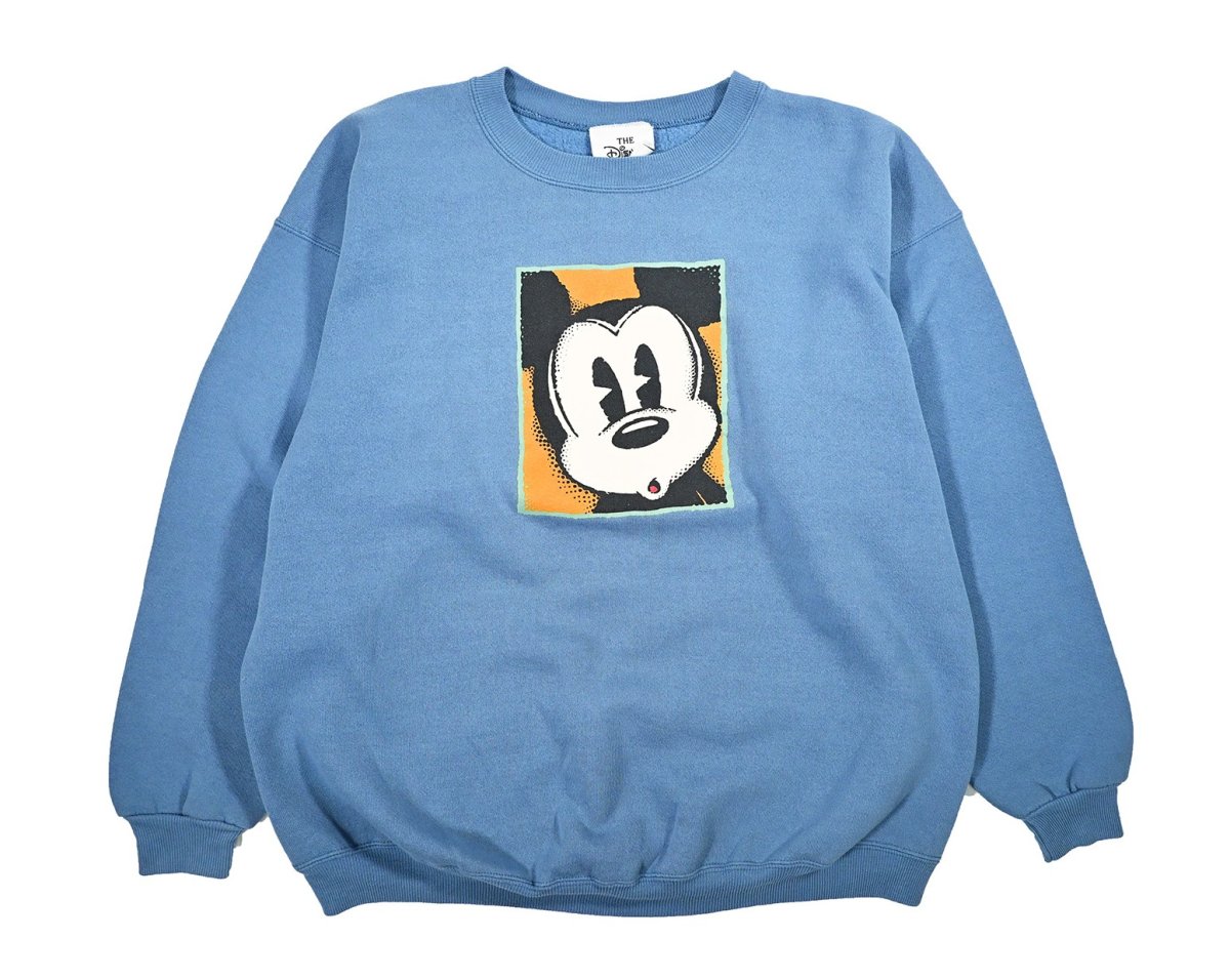 画像1: Used Disney Print Sweat Shirt made in USA (1)