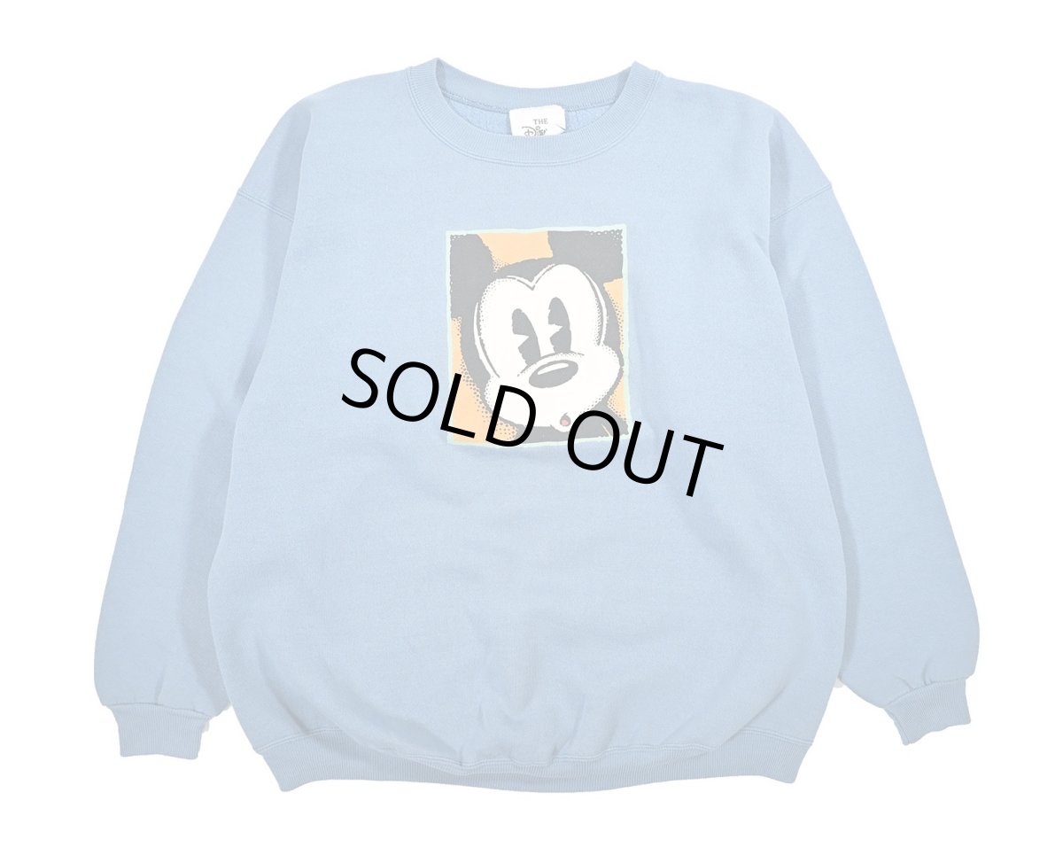 画像1: Used Disney Print Sweat Shirt made in USA (1)
