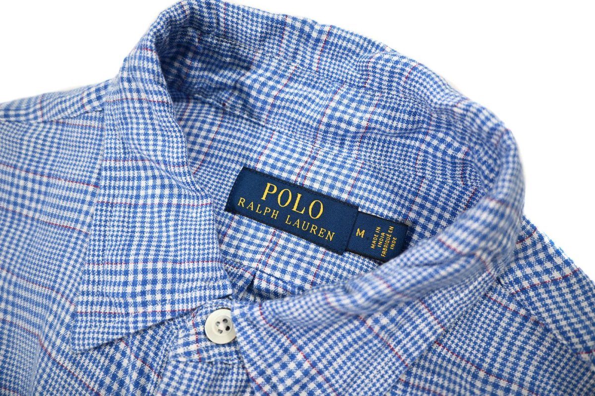 画像4: Used Polo Ralph Lauren Linen Shirt (4)