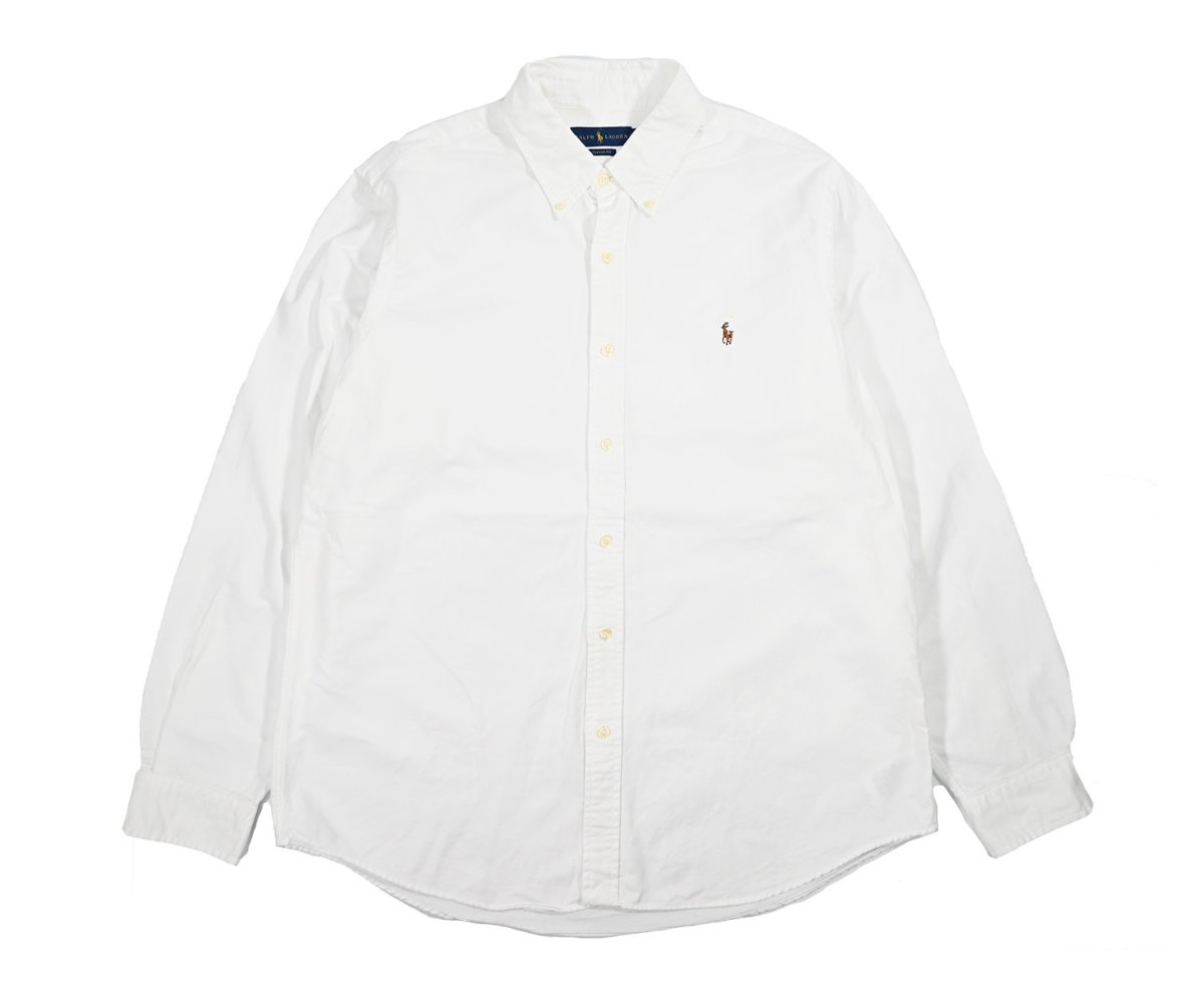 画像1: Used Ralph Lauren B/D Shirt "Classic Fit" (1)
