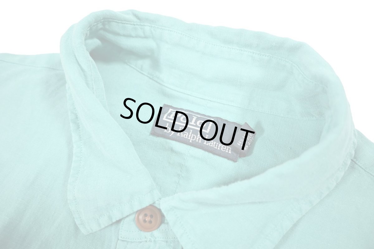 画像4: Used Polo Ralph Lauren Linen/Silk Shirt (4)