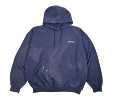 画像1: Used Carhartt Sweat Hoodie Fade Navy (1)