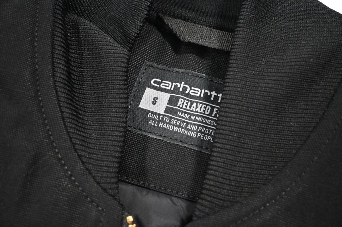 画像5: Used Carhartt Duck Vest Black (5)