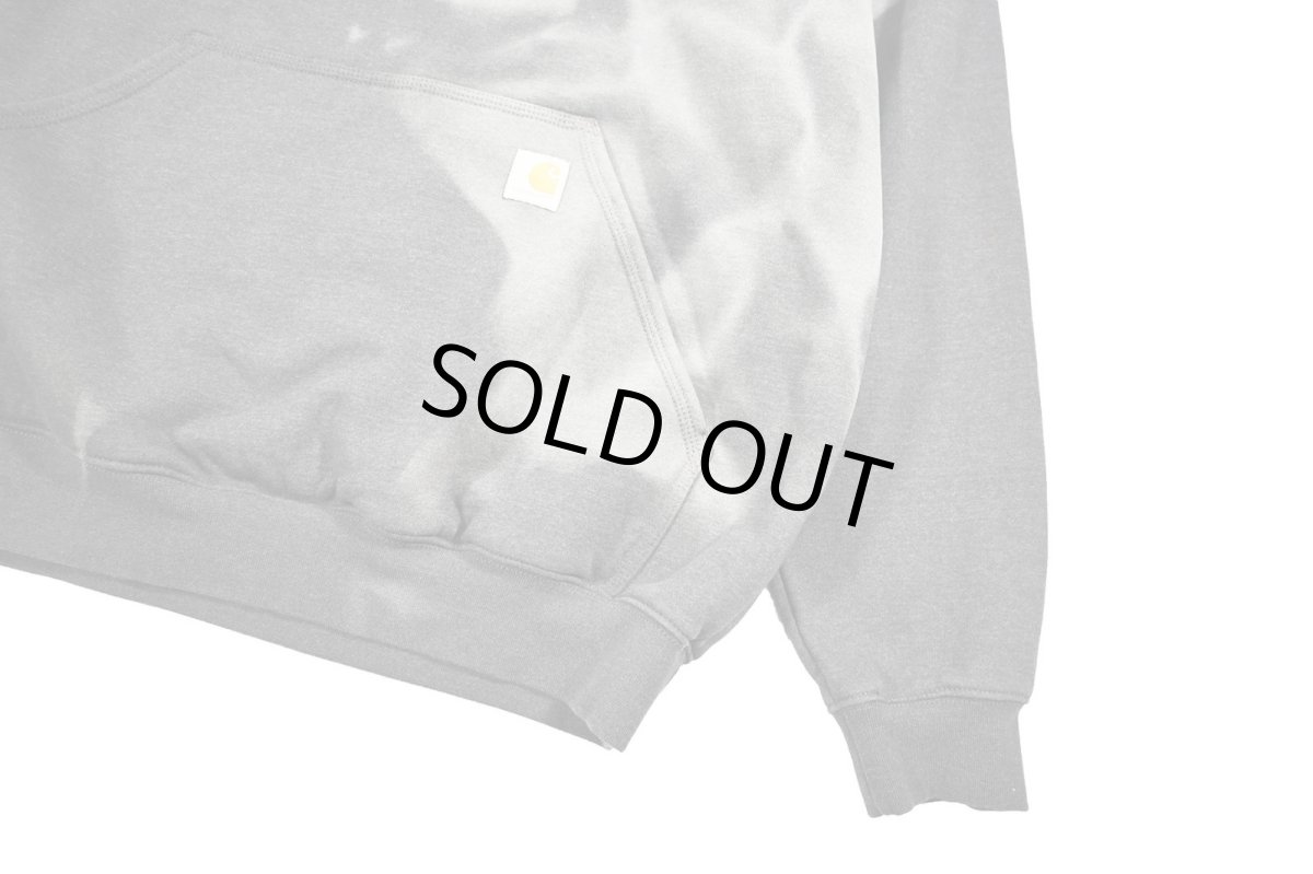 画像4: Used Carhartt Sweat Hoodie Fade Charcoal (4)