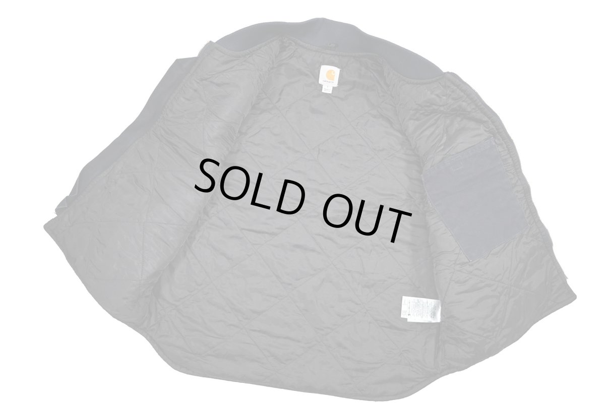 画像6: Used Carhartt Duck Vest Navy (6)