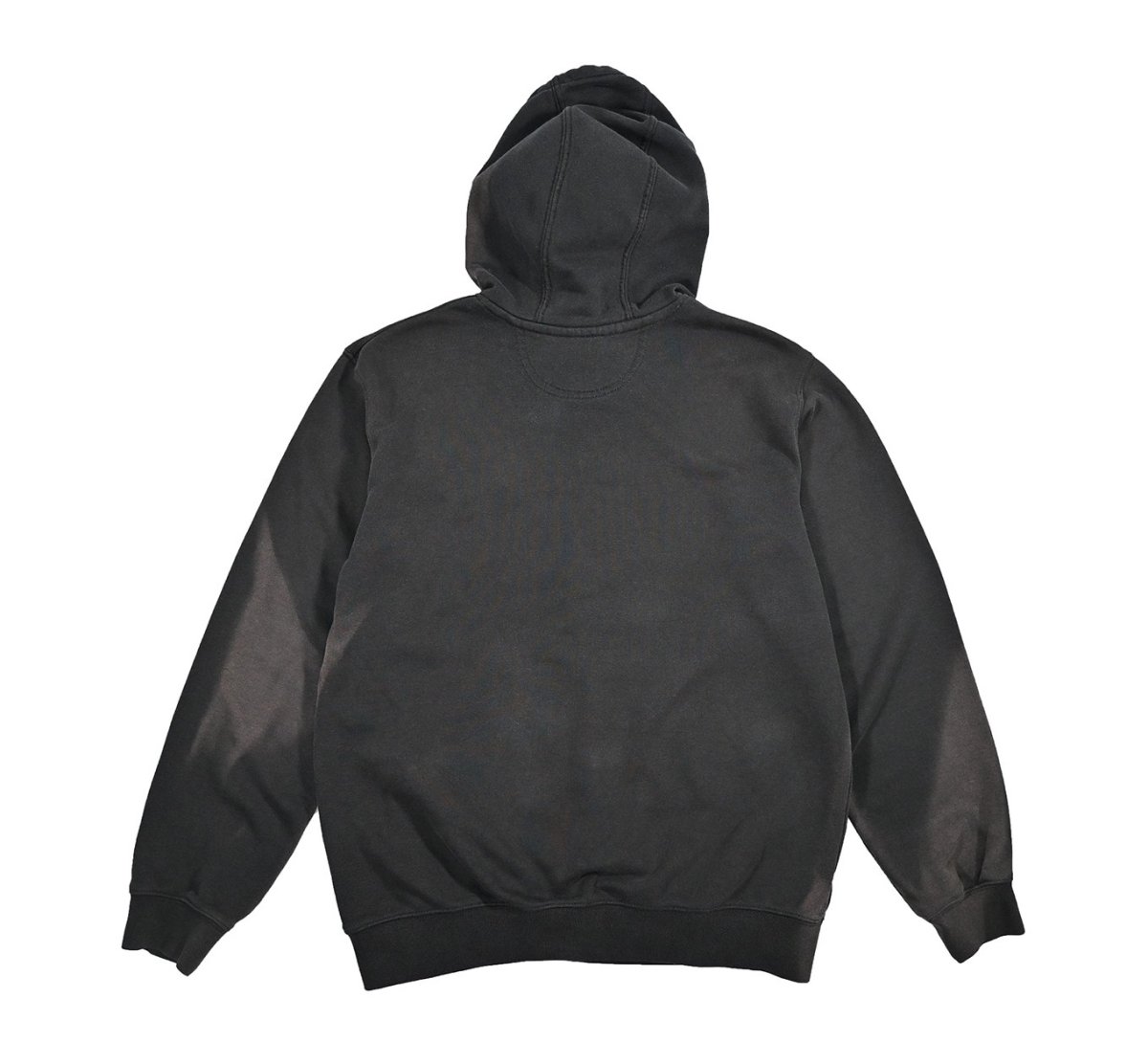 画像2: Used Carhartt Sweat Hoodie Fade Black (2)