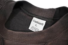 画像5: Used Carhartt Sweat Shirt Fade Black (5)