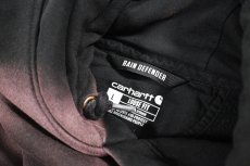 画像5: Used Carhartt Sweat Hoodie Fade Black (5)