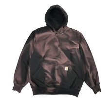 画像1: Used Carhartt Sweat Hoodie Fade Black (1)