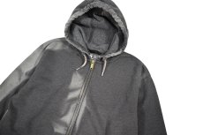 画像3: Used Carhartt Zip Sweat Hoodie Fade Charcoal (3)