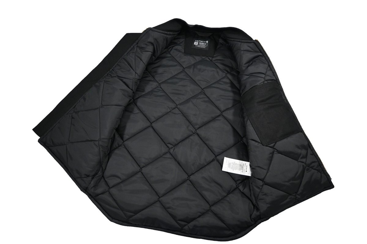 画像6: Used Carhartt Duck Vest Black (6)