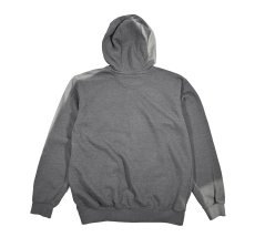 画像2: Used Carhartt Zip Sweat Hoodie Fade Charcoal (2)