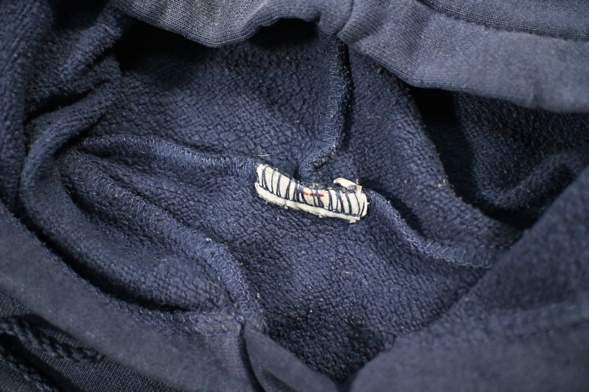 画像5: Used Carhartt Sweat Hoodie Fade Navy (5)