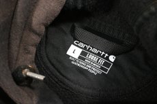 画像5: Used Carhartt Sweat Hoodie Fade Black (5)
