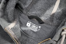 画像5: Used Carhartt Zip Sweat Hoodie Fade Charcoal (5)