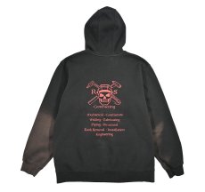 画像2: Used Carhartt Sweat Hoodie Fade Black (2)