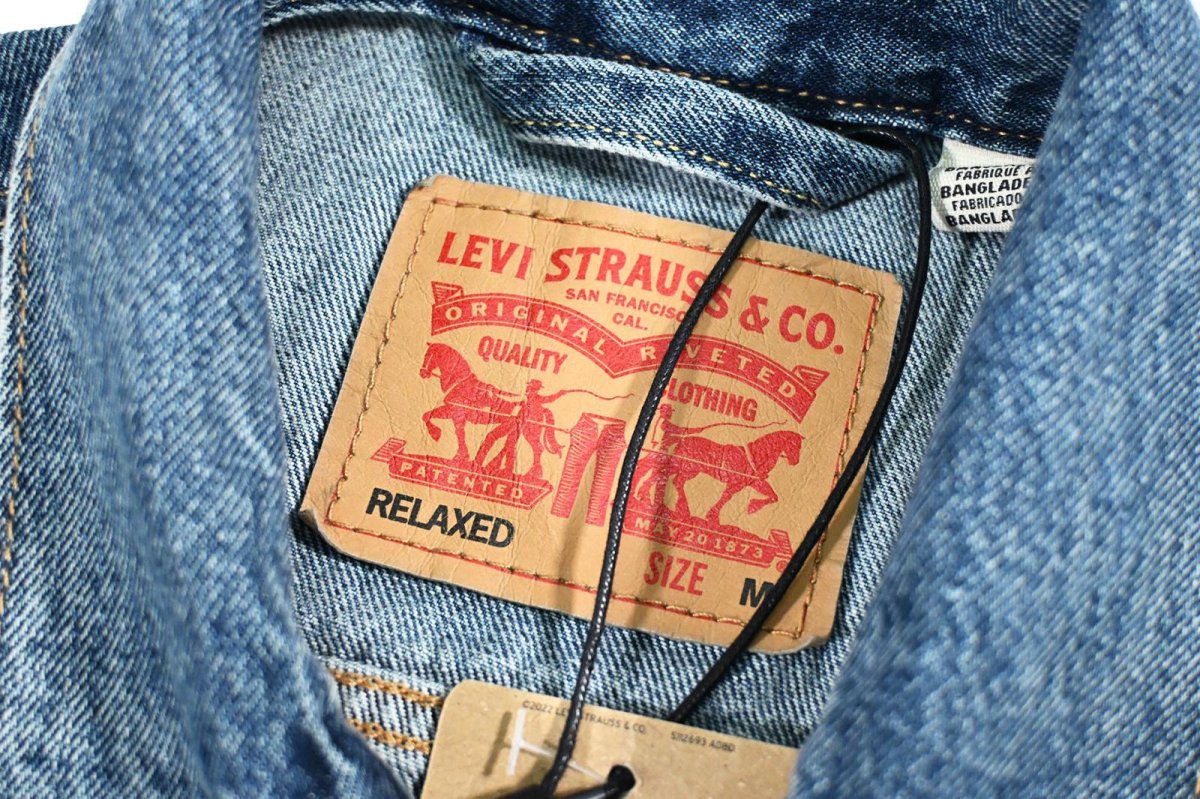 画像5: Levi's Denim Trucker Jacket Type2 Light Indigo リーバイス (5)