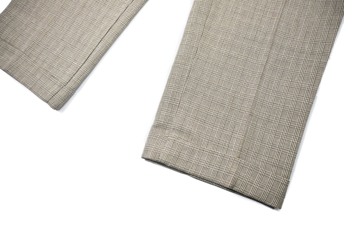 画像3: Deadstock Savane Pleated Slacks (3)