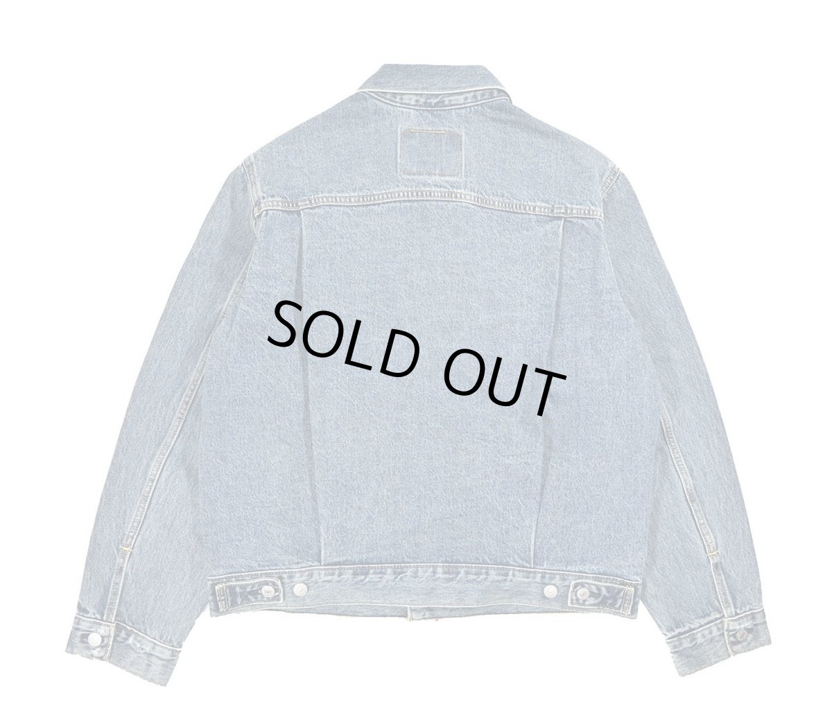 画像2: Levi's Denim Trucker Jacket Type2 Light Indigo リーバイス (2)