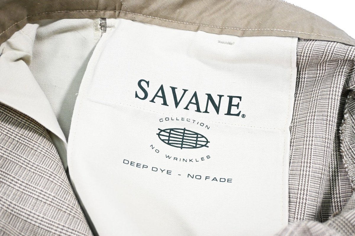 画像6: Deadstock Savane Pleated Slacks (6)