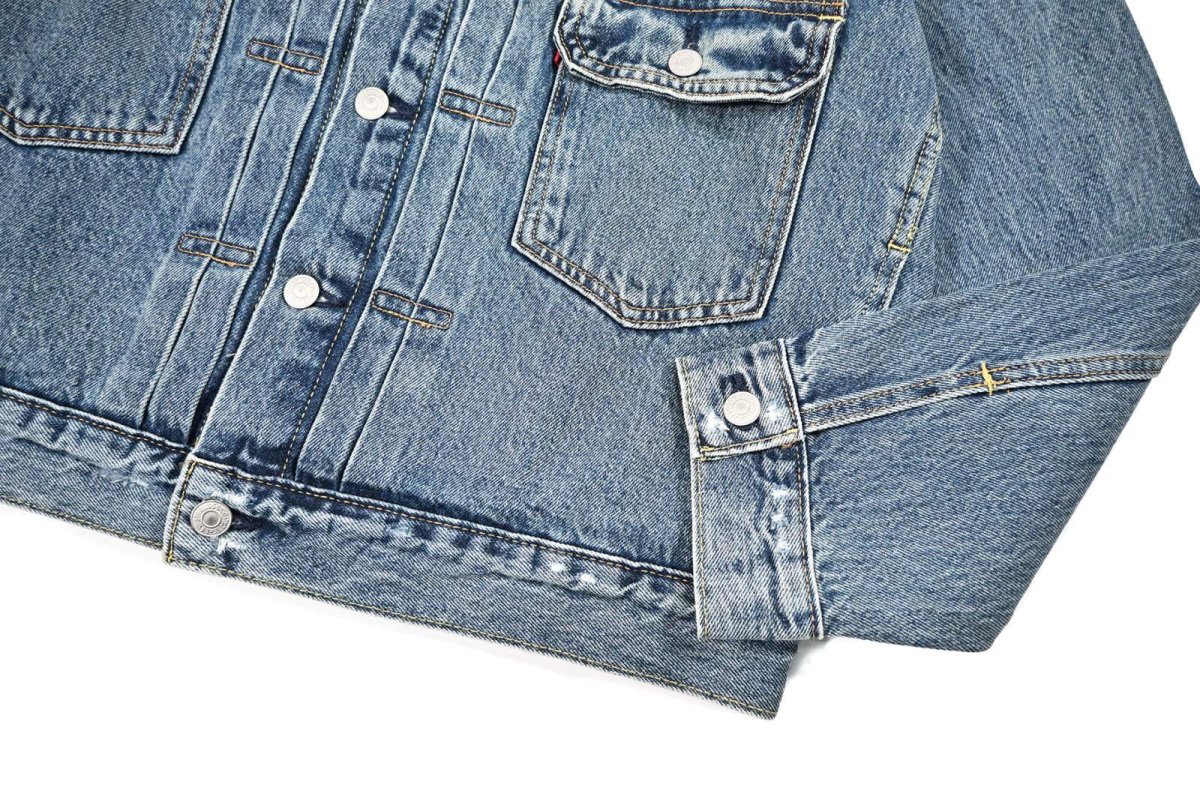 画像4: Levi's Denim Trucker Jacket Type2 Light Indigo リーバイス (4)