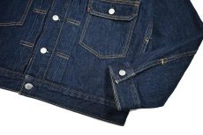 画像4: Levi's Denim Trucker Jacket Type2 Rinsed Indigo リーバイス (4)