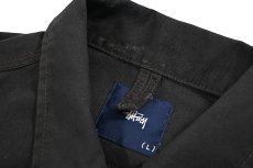 画像6: Used Stussy Trucker Jacket made in USA (6)