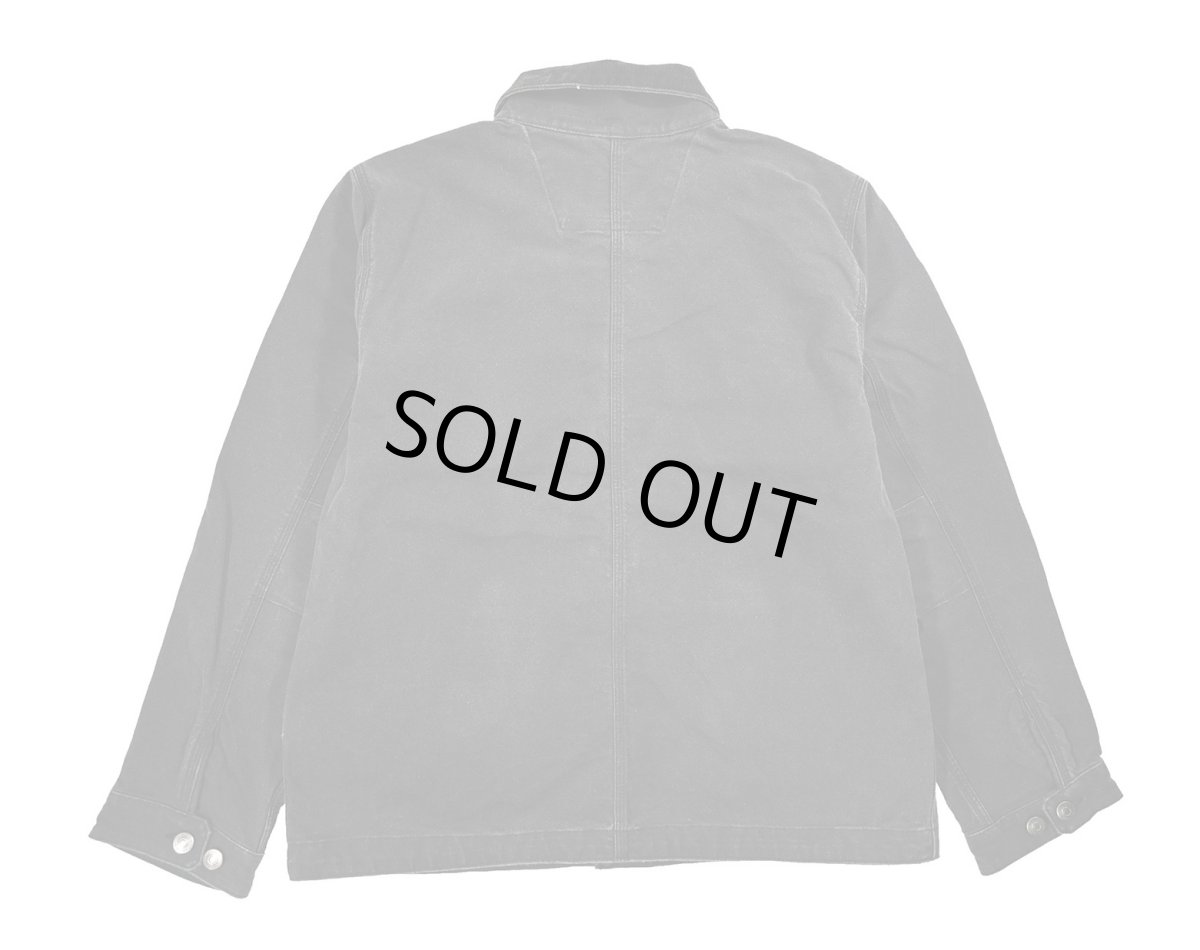 画像2: Carhartt Aged Duck Unlined Chore Coat Black (2)