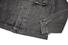 画像4: Levi's Denim Trucker Jacket Type2 Wash Black リーバイス (4)