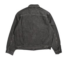 画像2: Levi's Denim Trucker Jacket Type2 Wash Black リーバイス (2)