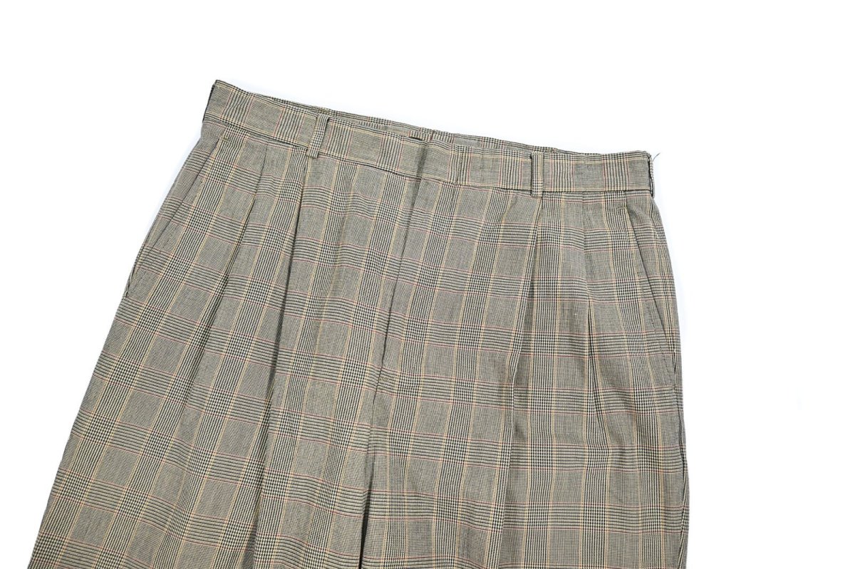 画像2: Used Lands' End Pleated Slacks (2)
