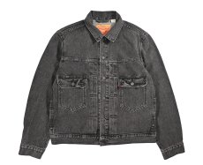 画像1: Levi's Denim Trucker Jacket Type2 Wash Black リーバイス (1)