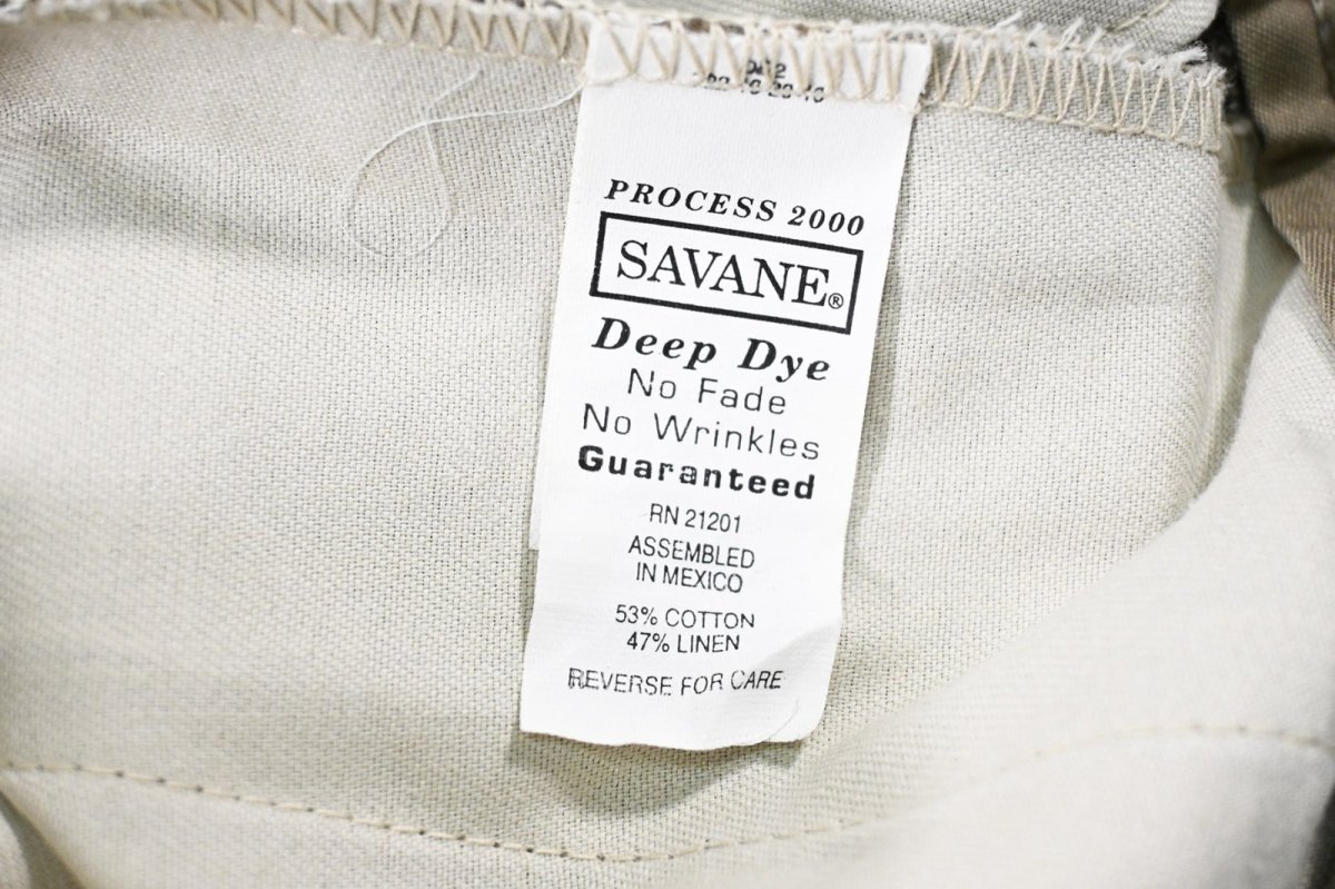 画像7: Deadstock Savane Pleated Slacks (7)