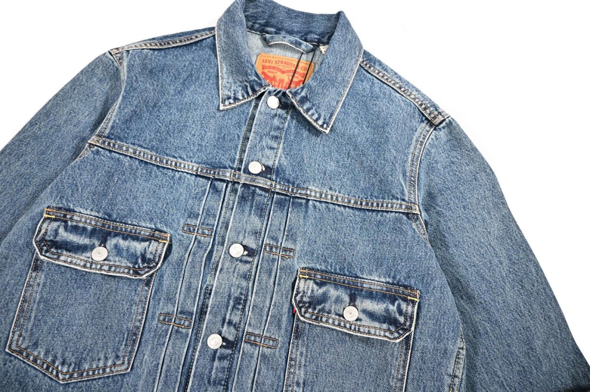 画像3: Levi's Denim Trucker Jacket Type2 Light Indigo リーバイス (3)
