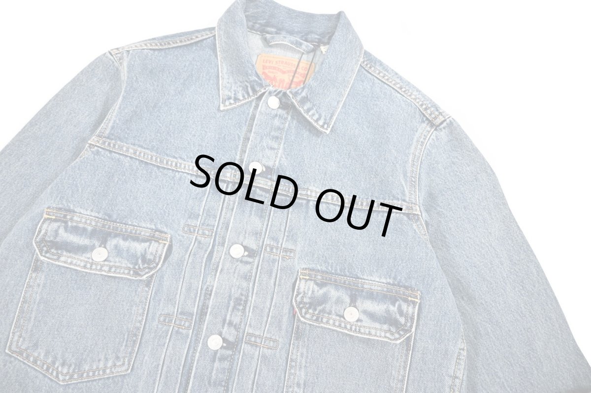 画像3: Levi's Denim Trucker Jacket Type2 Light Indigo リーバイス (3)