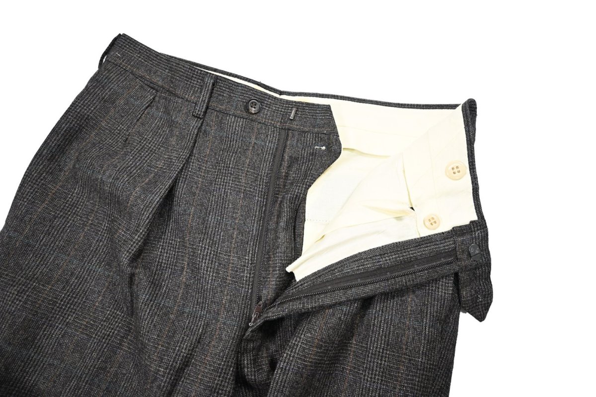 画像5: Used Wool Pleated Slacks (5)