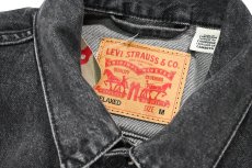 画像5: Levi's Denim Trucker Jacket Type2 Wash Black リーバイス (5)
