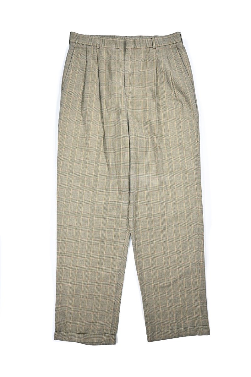 画像1: Used Lands' End Pleated Slacks (1)