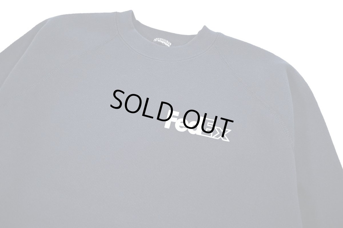 画像3: Used Print Raglan Sleeve Sweat Shirt "FedEx" (3)