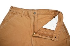 画像8: Used Carhartt Customized Duck Carpenter Pants Brown カーハート (8)