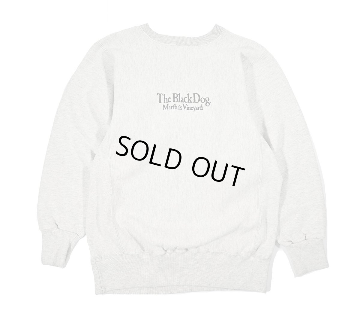 画像2: Used The Black Dog Sweat Shirt made in USA (2)