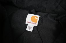 画像5: Used Carhartt Duck Active Jacket Black made in USA (5)